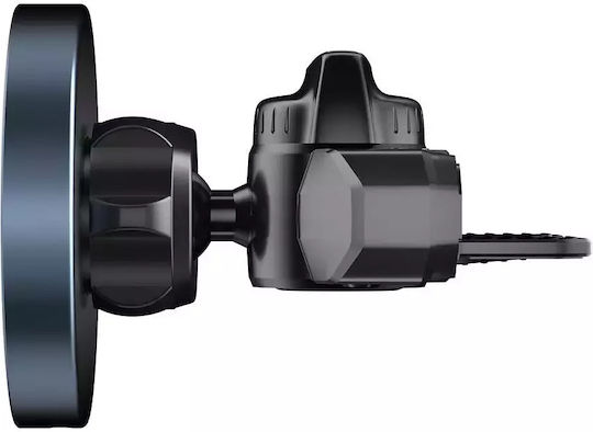 Tech-Protect Mm15w-v5 Βάση Κινητού Αυτοκινήτου με Μαγνήτη και Ασύρματη Φόρτιση MagSafe Μαύρη