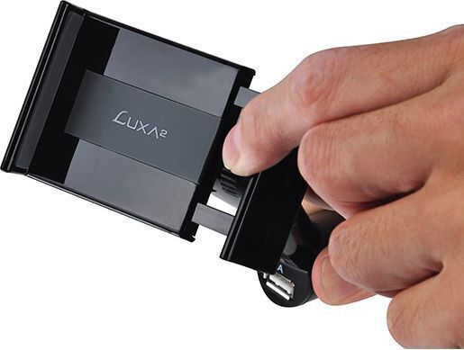 Thermaltake Cigar Clip Universal & Car Charger Mount Holder Βάση Κινητού Αυτοκινήτου με Ρυθμιζόμενα Άγκιστρα και Ασύρματη Φόρτιση Καφέ