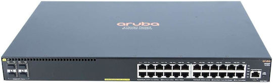 HP Aruba 2930F 24G PoE+ 4SFP+ Managed L3 PoE+ Switch with 24 Gigabit (1Gbps) Ethernet Ports and 4 SFP Ports