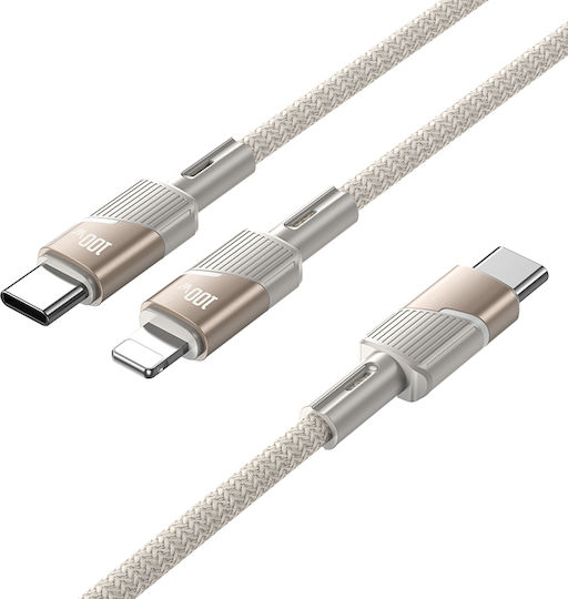 Hoco Converter USB-C male to VGA female Gray 1pcs OMX-6942007645591