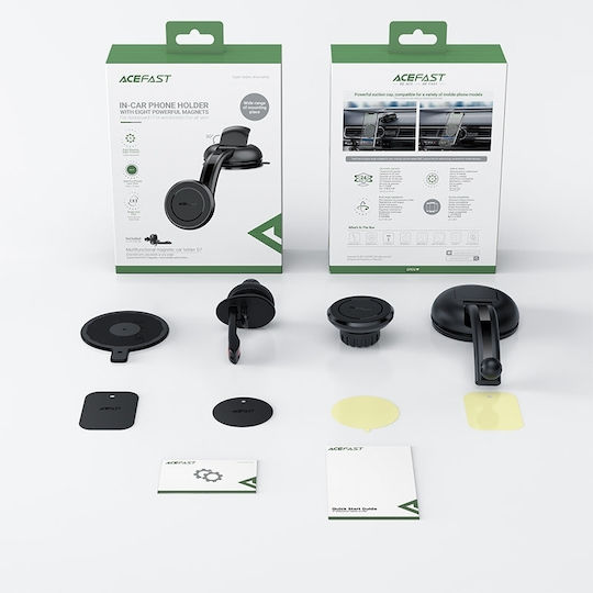 Acefast Suport Auto pentru Telefon cu magnet Neagră