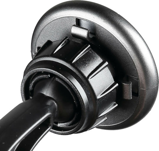 Lampa Magneto Stick Βάση Κινητού Αυτοκινήτου με Μαγνήτη Ασημί