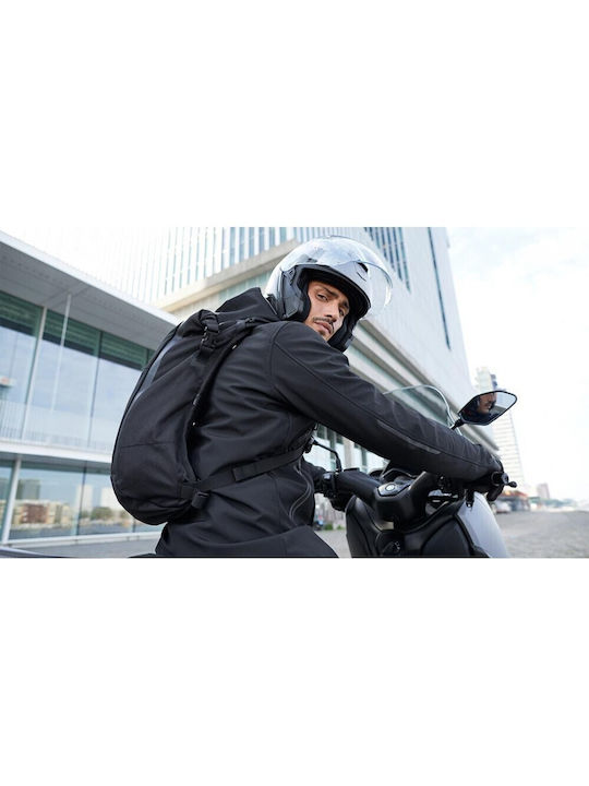 Rev'IT Trafalgar H2O Winter Men's Motorcycle Jacket Softshell Waterproof Black