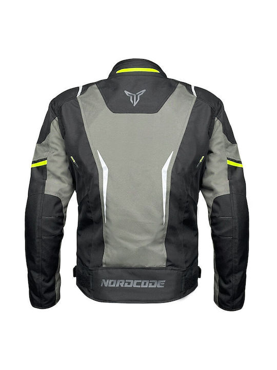 Nordcode Pantera Men's Motorcycle Jacket 4 Seasons Waterproof Green