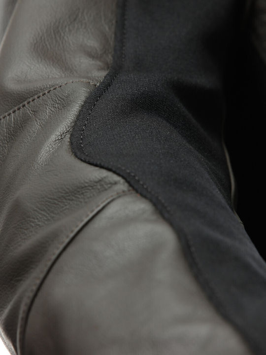 Dainese Istrice Men's Motorcycle Jacket Leather 4 Seasons Brown