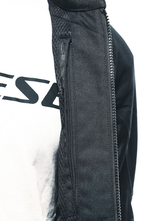 Dainese Herosphere Air Tex Men's Motorcycle Jacket 4 Seasons Black/White Diamond