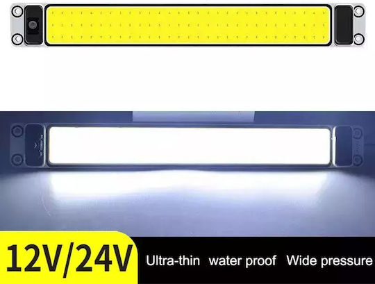Led Vehicle Ceiling Light Strong Light 87 Led Cob 8700lm 12/24v Switch 2 Pieces Tc-179