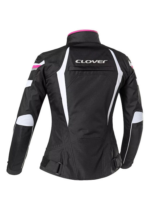 Jacke Maschine Clover Airblade-4 Lady 1766 N Fu Schwarz Rosa Jacke Maschine Clover Airblade-4 Lady 1766 N Fu Schwarz Rosa