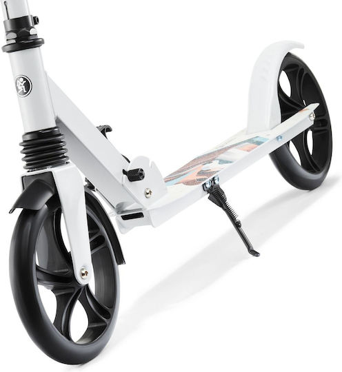 HyperMotion Scuter Copii Pliabil City Swift Winter Fox 2 Roți Pentru 6+ Ani Alb