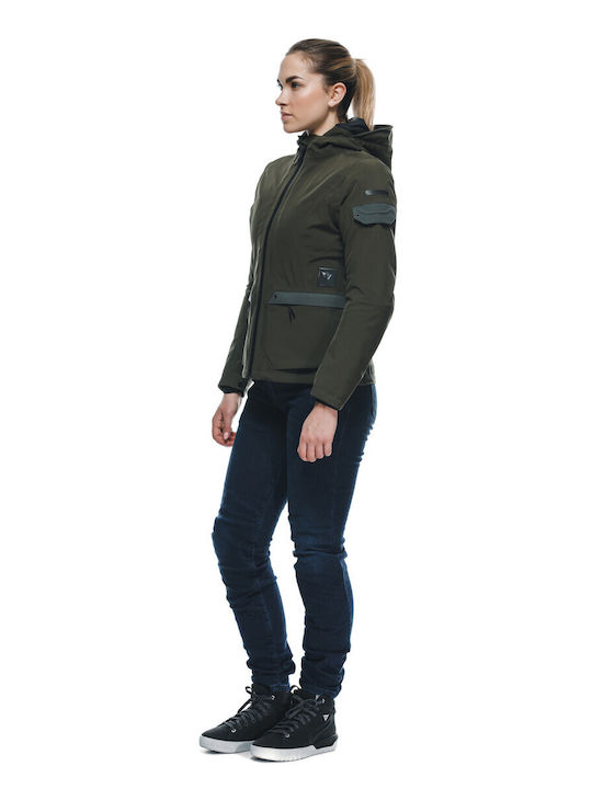 Dainese Centrale Absøluteshell Pro Jacket Ανδρικό Μπουφάν Μηχανής 4 Εποχών Πράσινο