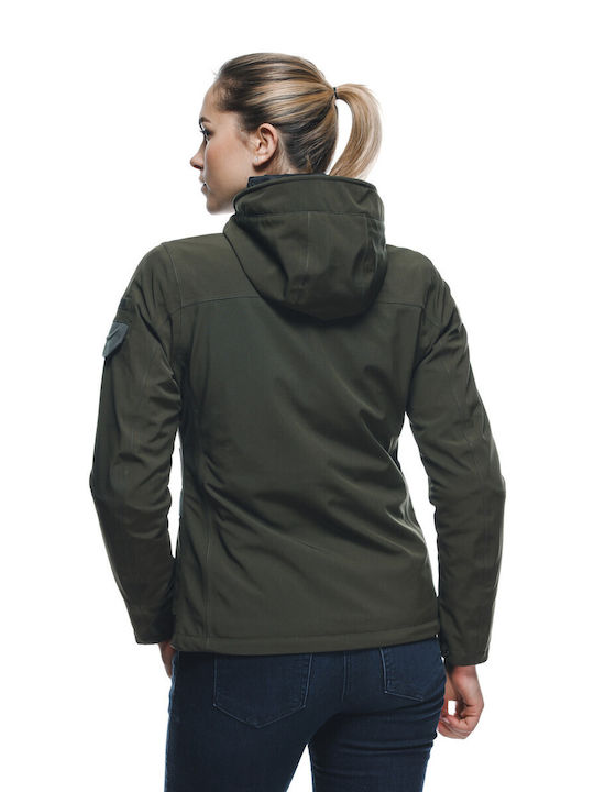 Dainese Centrale Absøluteshell Pro Jacket Ανδρικό Μπουφάν Μηχανής 4 Εποχών Πράσινο