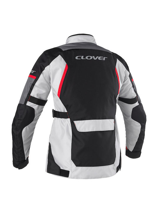 Jacke Touring Clover Scout-4 Wp 1750 N/gr Schwarz Grau Jacke Touring Clover Scout-4 Wp 1750 N/gr Schwarz Grau
