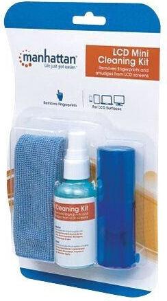 Manhattan Set De Curățare Lcd Mini Cleaning Kit Albastru General