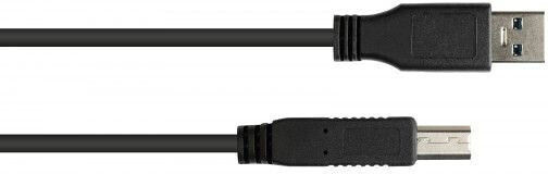 Alcasa Alcasa 2710-s002 USB-Kabel USB 3.2 Gen 1 3.1 Gen 1 0,2 m USB A USB B Schwarz
