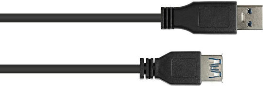 Καλώδιο Usb Good Connections Good Connections Usb 3.0 Usb-a Θηλυκό 5m Μαύρο