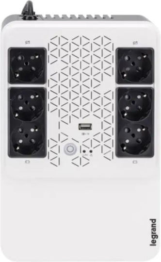 Legrand Keor Multiplug UPS Line-Interactive 800VA 480W με 6 Schuko Πρίζες
