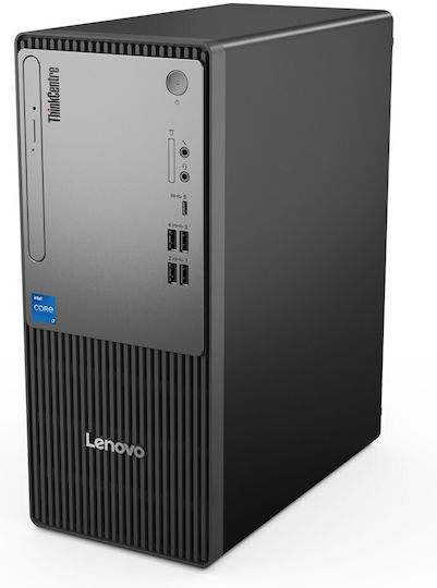 Lenovo ThinkCentre Neo 50t Gen 5 Desktop PC (i3-14100/8GB DDR5/256GB SSD/W11 Pro) mit Tastatur (International English)