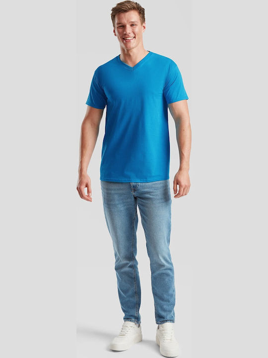 Fruit of the Loom Werbe-T-Shirt Azure