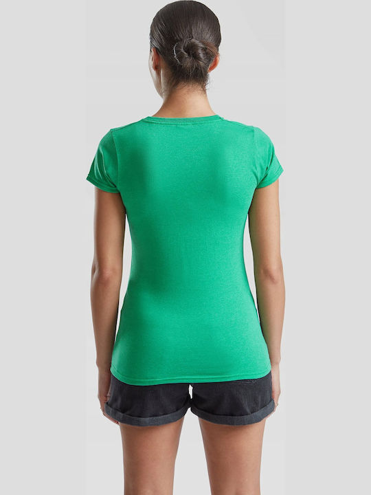 Fruit of the Loom Valueweight Γυναικείο Διαφημιστικό T-shirt Κοντομάνικο σε Χρώμα Fruit of the Loom Valueweight Γυναικείο Διαφημιστικό T-shirt Κοντομάνικο σε Χρώμα