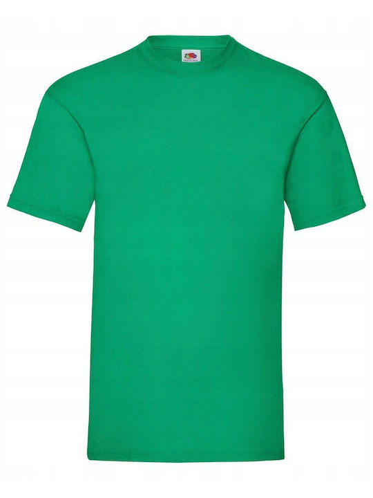Fruit of the Loom Valueweight Men's Short Sleeve Promotional T-Shirt Kelly green
