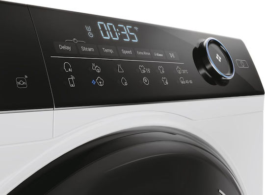 Haier Πλυντήριο Ρούχων 8kg με Τεχνολογία Ατμού 1400 Στροφών Smart Dual Spray HW80-B14959U1