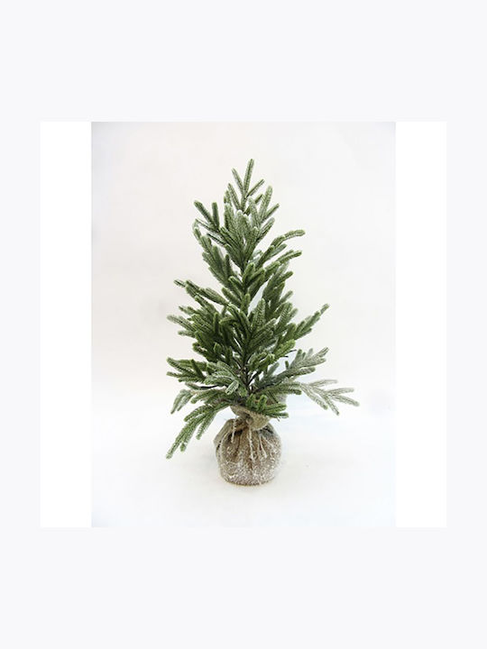 Weihnachtsdekoration Schneebedeckt Baum Natürliches Erscheinungsbild Grün