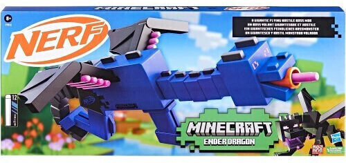 Nerf Launcher Ender Dragon Minecraft for 8+ Years
