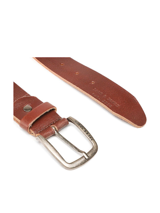 Men's Belt Jackpaul Leather Belt 12111286 Brown