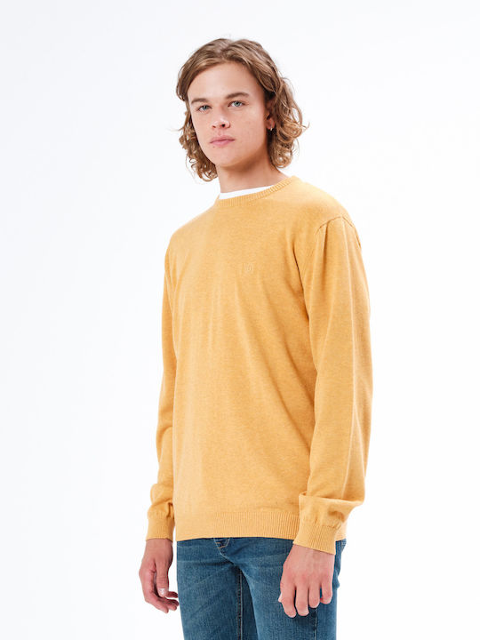 Langarm-Pullover Gelb