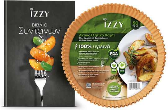 Izzy Air Fryer with Double Detachable Bucket 11lt Black IZ-8260