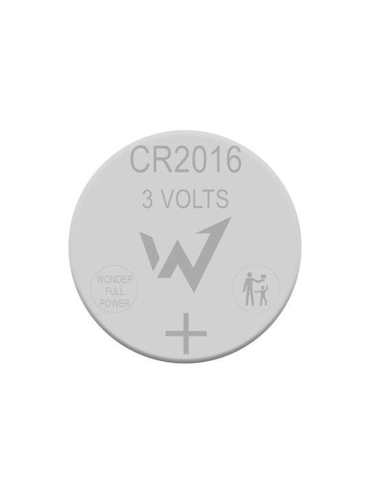 Wonder Μπαταρίες Λιθίου Ρολογιών CR2016 3V 5τμχ