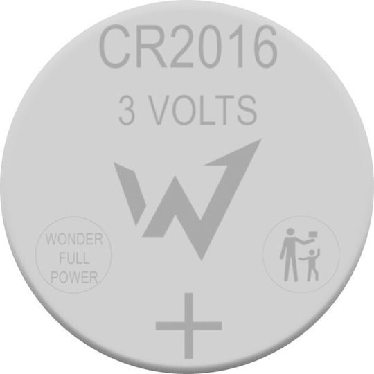 Wonder Μπαταρίες Λιθίου Ρολογιών CR2016 3V 5τμχ