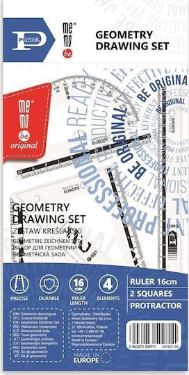 Pratel Set von 4 geometrischen Instrumenten