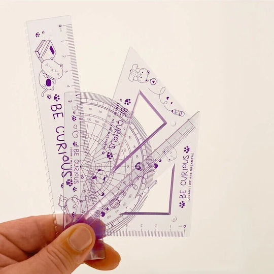 Geometry Set You Rule Kitty Legami Rs0002