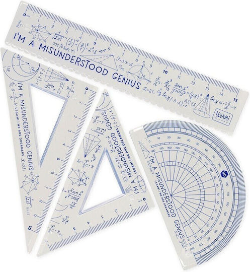 Geometry Set You Rule Genius Legami Rs0004
