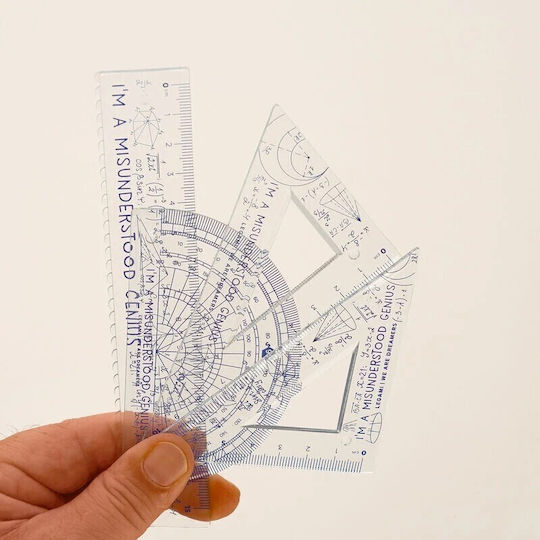 Geometry Set You Rule Genius Legami Rs0004