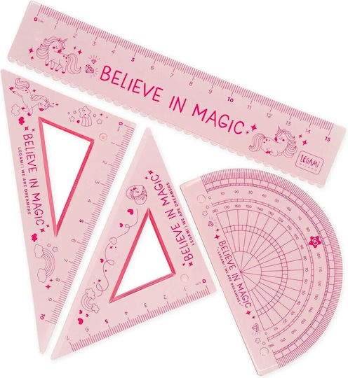 Set Geometrie You Rule Unicorn Legami Rs0001