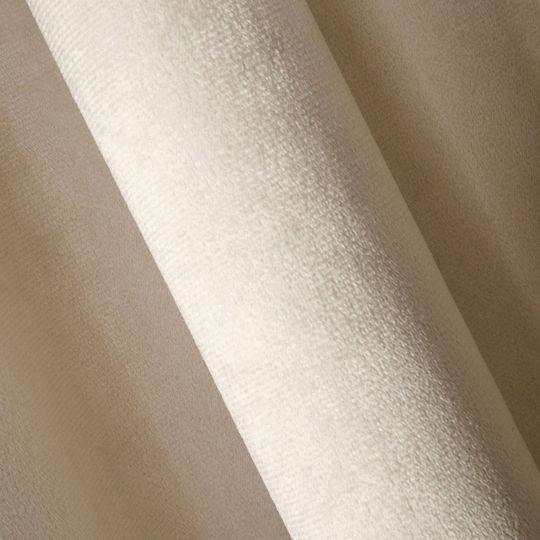 Eurofirany Κουρτίνα Συσκότισης με Τρέσα Melanie Μπεζ 140x270εκ.
