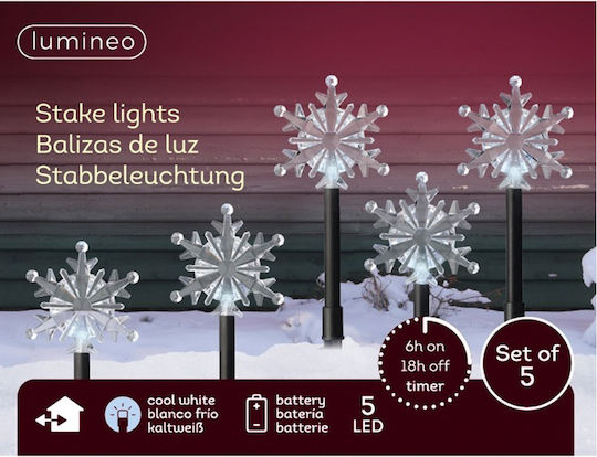 Λαμπάκια LED Ψυχρό Λευκό σε Σειρά