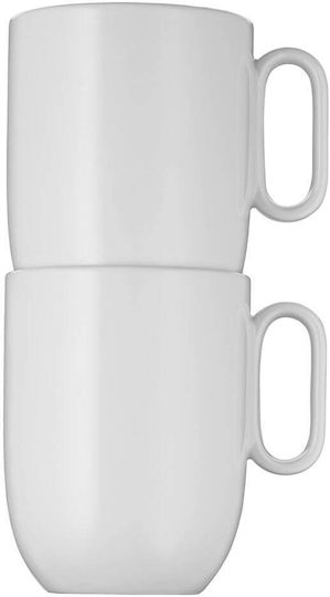 WMF Κούπα από Πορσελάνη Λευκή 380ml 2τμχ