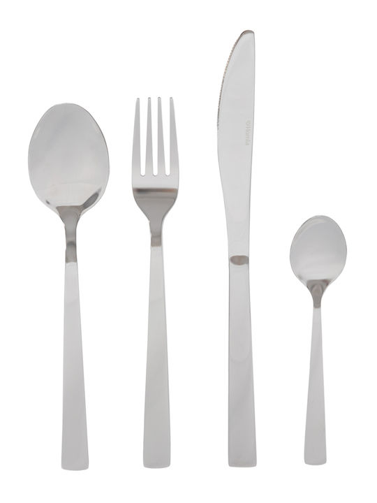 Homla Cutlery Set Stainless Silver 24pcs