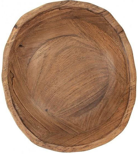 Orion Salatieră Lemn Bej 30x27.5cm 1buc