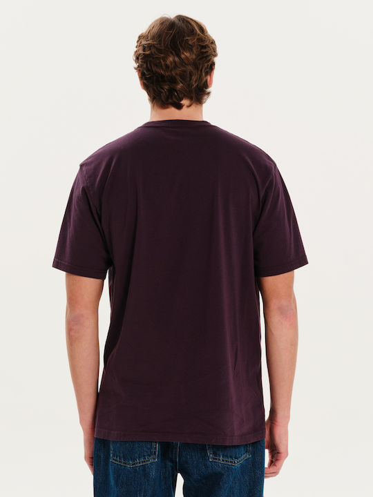 T-shirt Μωβ