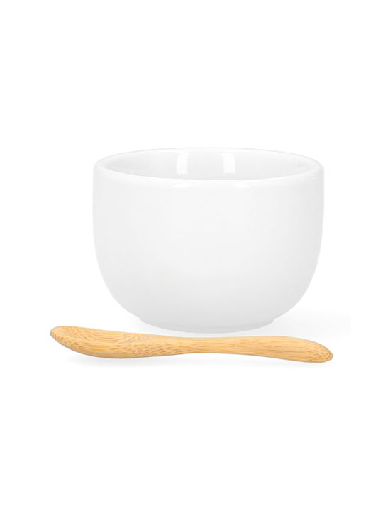 Homla Bol de Servire Rotund Ceramică Alb cu Diametru 32buc 3buc