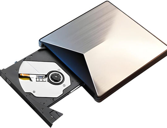 Newevo Unitate Optică Externă 2în1 USB 3.0 USB-C 3.1 DVD CD-RW Driver Laptop Plug Play Aluminiu