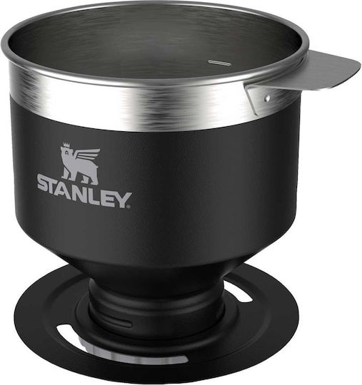 Stanley Ποτήρι για Camping Classic Perfect Brew Pour Over Matte Black 600ml