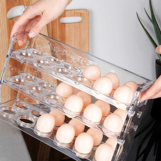 Vilde Fridge Egg Holder for 36 Eggs 32x10x20.5cm