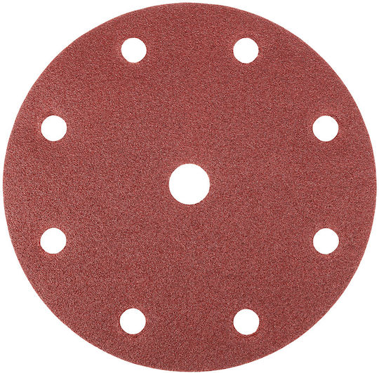 150 Mm Sanding Discs P100 5 Pcs 9 Holes 04-721