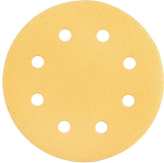Sandpaper Velcro 180 Mm K120 5 Pcs 8 Holes Sander 59g263