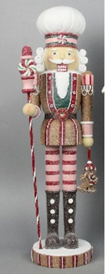 Iliadis Gingerbread Polyresin Christmas Nutcracker 45cm
